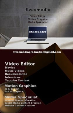 Video Editing and Motion Graphics