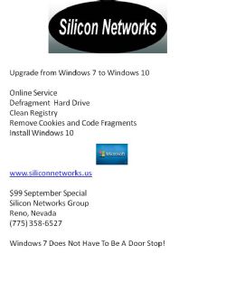 Windows 7 to Windows 10 Upgrade Online